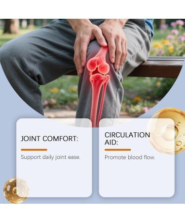 Cr me Corporelle pour Articulations | Relaxation pour les ges - Cr me pour Genoux et Muscles R paration des Articulations | pour Genoux Coudes Mains Jambes Pieds Dos Hommes Femmes Adultes Sportifs - Buy Online on GoSupps.com