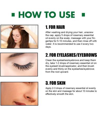 Organic Castor Oil Hair Growth Serum - Cold Pressed for Stronger Hair, Eyelashes, and Nails - 2PCS - Buy Online on GoSupps.com