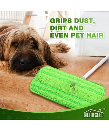 HOMEXCEL Reusable Microfiber Mop Pads for Swiffer Sweeper Mops - Pack of 2 - Buy Online on GoSupps.com