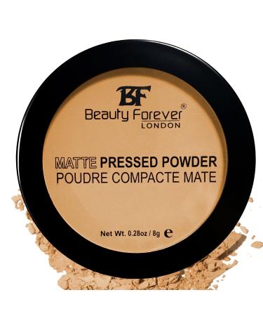 Beauty Forever Matte Pressed Powder Oil Free & Lightweight 8gms (05 Amber)