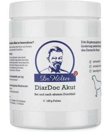 Dr. H lter DiarDoc Akut for Dogs Fast Relief from Acute Diarrhea & Digestive Disorders (125g Powder) - International Shipping Available - Buy Online on GoSupps.com