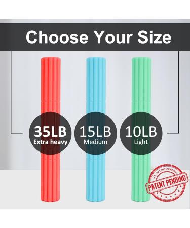 Buy Flexible Therapy Bar for Tennis Elbow & Golfer's Elbow Relief - Strengthener for Wrist & Forearm Pain | International Shipping Available - Buy Online on GoSupps.com