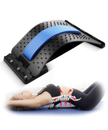 Back Stretcher, Lumbar Back Cracker Board Pain Relief Device, Back Massage Spine Board for Herniated Disc, Sciatica, Scoliosis, Lower and Upper Back Muscle Pain Relief