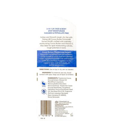 Palmer's Cocoa Butter Formula Moisturizing Swivel Stick with Vitamin E - 3 Pack | Hydrating Skin Care for Dry Skin - Buy Online on GoSupps.com