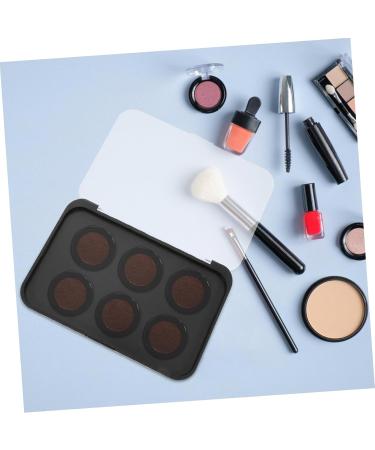  minkissy minkissy 3 Piece Eyeshadow Palette with Frosted Coverage Lid Convenient Blusher Storage Box for DIY Lightweight Compact for Travel Daily Use - Buy Online on GoSupps.com