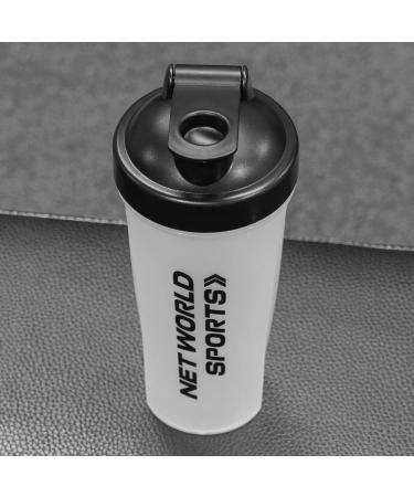 FORZA 24fl Oz Protein Shaker Bottle - BPA And Phthalate Free Sports Drink Shaker Bottle with Non-Leak Cap (Black Pack Of 1) Black 24 Ounces - Buy Online on GoSupps.com
