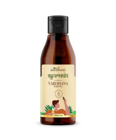 Satthwa Vardhana Hair Oil | With Pumpkin Seed Oil & Saw Palmetto as Natural DHT Blockers | Helps Control Hair Fall and Strong hair | Paraben Free  150ml (5oz) - Buy Online on GoSupps.com