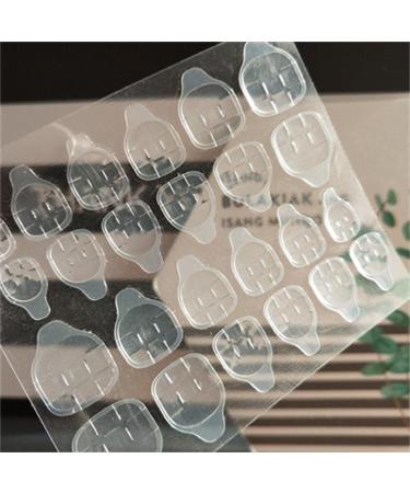 Press on Nails Short Fake Nails 24Pcs Shiny Red False fingernail with Self-Adhesive Jelly Nail Glue Tabs Press On False Nails - Buy Online on GoSupps.com