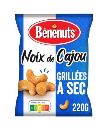 B n nuts Dry Roasted Cashew Nuts 220g