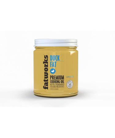Fatworks Premium USDA Cage Free Duck Fat - Ultimate Cooking Oil for Gourmet Frying and Baking - Whole30 Approved, Keto & Paleo - 3 Pack of 7.5 oz Jars - Buy Online on GoSupps.com