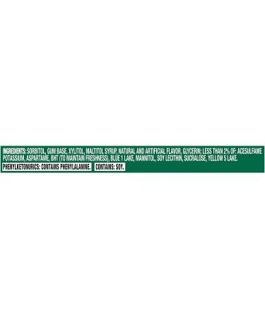 Trident Spearmint Sugar Free Gum 168 Pieces - 12 Packs, 14 Pieces Each - Buy Online on GoSupps.com