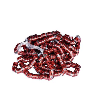 50 Multicolored Aluminum Pigeon & Chicken Leg Rings - Bird Identification Foot Rings & Accessories - Buy Online on GoSupps.com