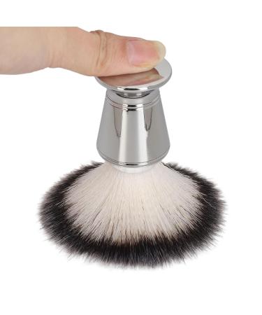 Sonew Razor Brush for Men - Stainless Steel Beard Brush & Mustache Trim Tool Foam & Residue Remover for Home Salon Fine Synthetic Bristles - Buy Online on GoSupps.com