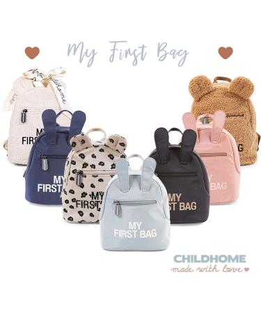 Childhome My First Bag Teddy Beige - Cute & Durable Kids' Backpack for International Shipping - Buy Online on GoSupps.com