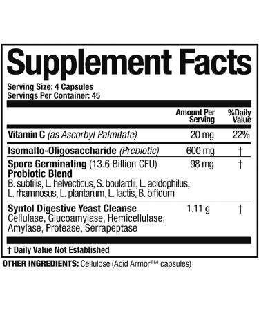 Arthur Andrew Medical Syntol AMD - Advanced Microflora Delivery 500 mg - 180 Capsules - Buy Online on GoSupps.com