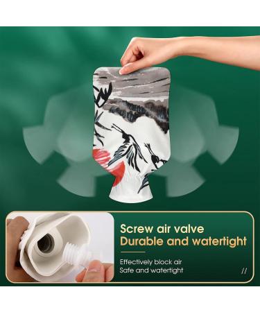 Plush Bird Hot Water Bottle with Cover | Hand Warmer for Adults & Kids - 26.5x15.3cm | International Shipping - Buy Online on GoSupps.com