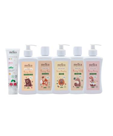 MELICA BADSET BIO BIO BIO B B ET ENFANT 6 BIO BIO BIO 98 8% PRODUITS DE SOIN NATURELS Sans parabens SLS SLES 1600g