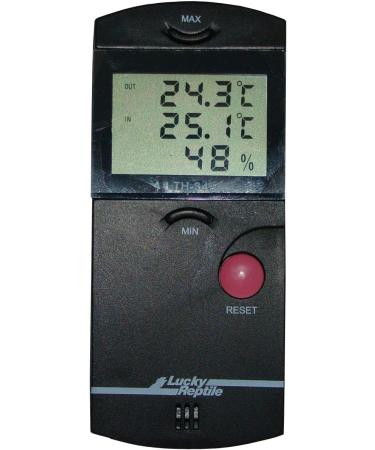Lucky Reptile LTH-34 Thermometer Hygrometer Deluxe PRO - Buy Online on GoSupps.com
