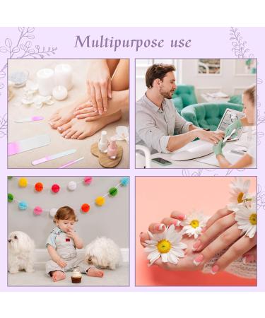 5-Piece Glass Nail File Set for Manicure and Pedicure - Double-Sided Etched Glass Buffer, Callus Remover, Cuticle Pusher - Includes PVC Case - For Women and Men - Buy Online on GoSupps.com