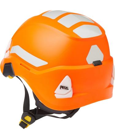 Petzl Strato Hi-Viz Helmet - Orange | Lightweight Safety Headwear - Buy Online on GoSupps.com