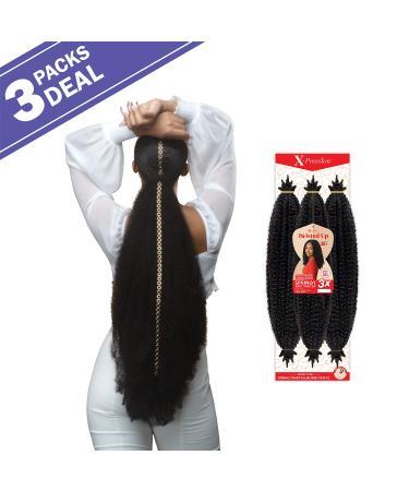 Outre X-Pression Twisted Up 3X Springy Afro Twist 24 Crochet Braids (3-pack) - Buy Online on GoSupps.com