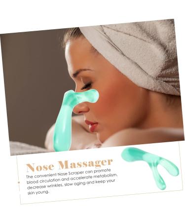 FOMIYES Resin Nose Straightener Clip | Face Shaper & Massaging Tool | Cosmetic Reflexology Nose Corrector | Travel-Friendly Beauty Stick - Buy Online on GoSupps.com