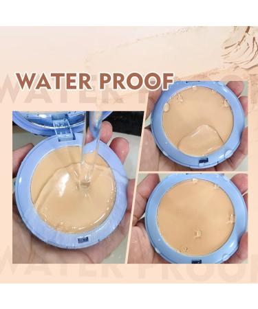 Generic GAGK Matte Perfection Pressed Powder Oil Control Face Pressed Powder Waterproof Long Lasting Finishing Powder (#02 NATURAL BEIGE) - Buy Online on GoSupps.com