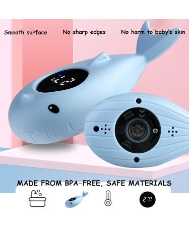 Baby Bath Thermometers Accurate Digital LED Newborn Thermometer Bath Thermometer Safe Waterproof Water Thermometer Cute Whales Ice Bath Thermometer - Buy Online on GoSupps.com