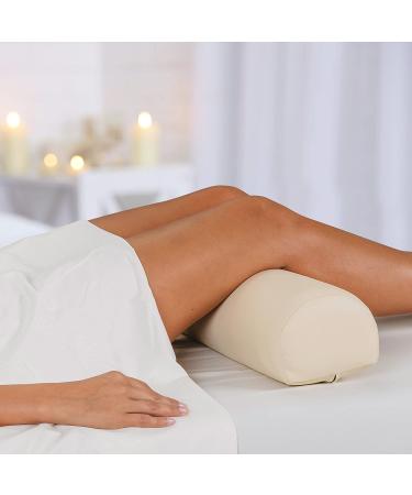 EARTHLITE Bolster Pillow 3/4 Round  Durable Massage Bolster  100% PU Upholstery incl. Strap Handle/Professional Quality for Massage Tables/Back Pain Relief Mystic Blue - Buy Online on GoSupps.com