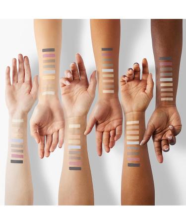 Metals Print Nine Colors Eyeshadow Palette | 9 Pigmented Matte & Shimmer Shades | Blendable Makeup - Buy Online on GoSupps.com