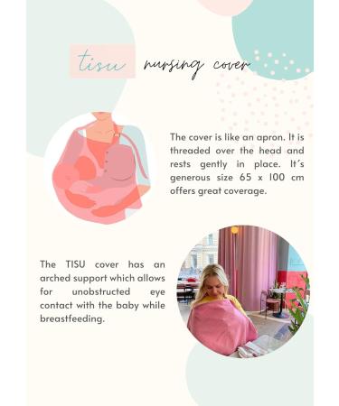 Nursing Cover for Baby Breastfeeding & Pumping | Multi-Use Car Seat Stroller Cover | Soft Organic Muslin Cotton Apron & Shawl | Pastel Colors - Light Grey - Buy Online on GoSupps.com