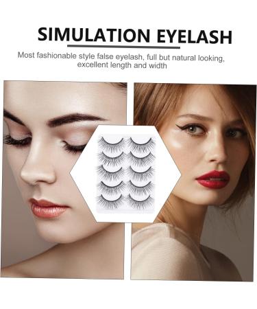 Beavorty 10 Pairs eyelashes natural eye lashes fluffy eyeslash long extension eyeslash halloween makeup supplies faux lashes christmas eye lashes fiber Glitter powder 3d slender - Buy Online on GoSupps.com