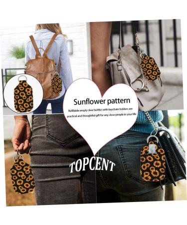 Buy Lurrose 4pcs Keychain Liquid Bottle Set - Hand Soap & Fabric Lipstick Holder - Perfect for Travel | International Shipping Available - Buy Online on GoSupps.com