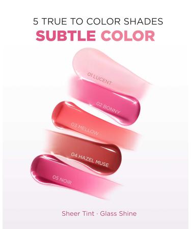 EITHER& Glazed Lip Oil Non-Sticky Tinted Lip Balm with Peptides for Hydration & Glossy Finish High-Gloss Moisturizing Lip Care for Dry Lips 03 Mellow (10g) 03-Mellow - Buy Online on GoSupps.com