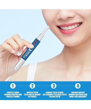 Teeth Whitening Pen Teeth Whitening Gel for Sensitive Teeth and Gums Instant Teeth Whitening Pen Teeth Stain Remover Teeth Whitener - Buy Online on GoSupps.com