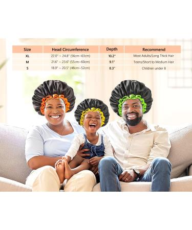 Buy Mikimini Small Black Shower Hoods for Kids 2-Pack Waterproof Hair Protection Soft PEVA Cute & Stretchy Ideal for Bathing - Buy Online on GoSupps.com
