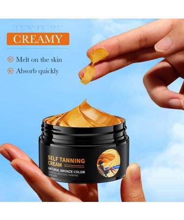 Crsetmyth Selftanning facial cream 100 g selftanning liquid for face and body for a delicate and natural tan - Buy Online on GoSupps.com