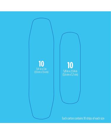 Band-Aid Brand Adhesive Bandages (Red) - Wound Care for All Ages Assorted Sizes - 20 ct | Help Support the Fight Against AIDS - Buy Online on GoSupps.com