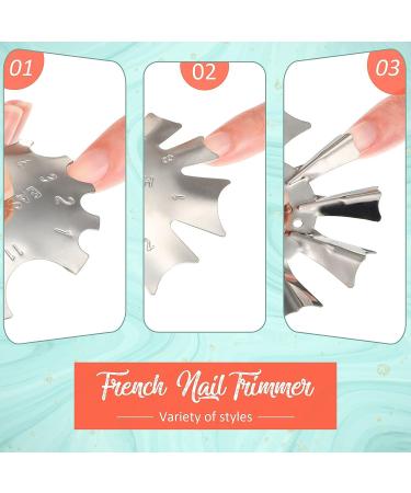French Nail Trimmer Set - Stainless Steel Cutter with Handles and Spare Blades - Buy Online on GoSupps.com