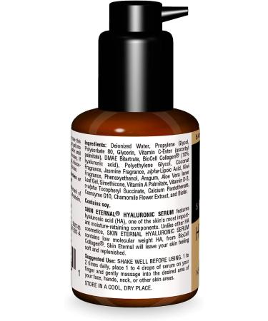 Source Naturals Skin Eternal Hyaluronic Serum - 1 fl oz (30 ml) | Hydrate & Revitalize Skin - Buy Online on GoSupps.com