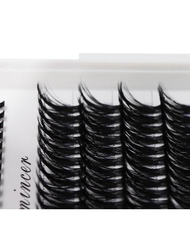 Bodermincer 240pcs D Curl 40D Cluster Eyelashes - 12-14mm Mixed DIY Eyelash Extensions for Stunning looks | International Shipping Available - Buy Online on GoSupps.com