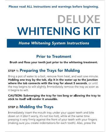 Premium Home Teeth Whitening Kit - Fast Safe & Effective Results | International Shipping Available - Buy Online on GoSupps.com