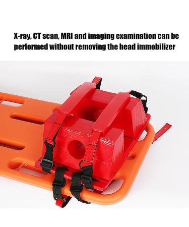 Waterproof Head Immobilizer for Rescue - Spine Board with 4 Straps | International Shipping Available - Buy Online on GoSupps.com