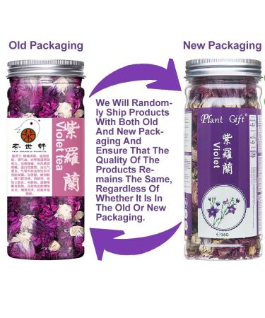 Organic Violet Tea - Plant Poison Violet Tea for Anti-Aging & Beauty | 35g Loose Dried Flower | Chinese Health & Skin Care - Buy Online on GoSupps.com