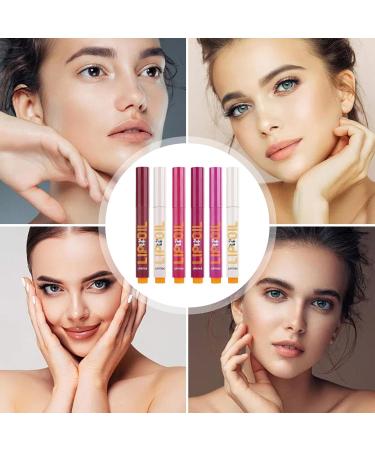 Clicky Lip Gloss Pen Set Click Lip Gloss Pen Set | Lip Gloss 6-Piece Set for Women Waterproof Lip Gloss Plumping Lip Oil for Girls - Buy Online on GoSupps.com
