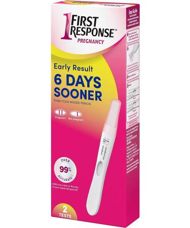 First Response Early Pregnancy Test 2 Pack - 2 Count - Buy Online on GoSupps.com