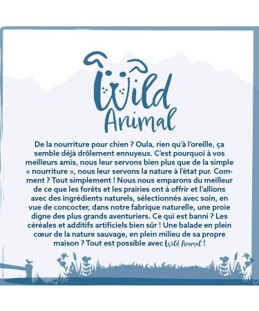 Wild Animal Senior Premium Dry Dog Food for Senior Dogs Turkey with Sweet Potato and Cranberry Grain Free Pack of 1 (1 x 6 kg) - Buy Online on GoSupps.com