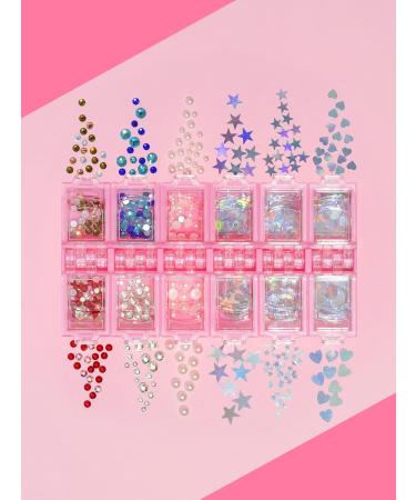Shop Euphoria Makeup Kit - Professional Glitter & Gems Set for Stunning Looks | International Shipping Available - Buy Online on GoSupps.com