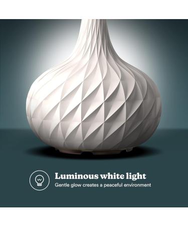 Ellia Harmony Ultrasound Oil Diffuser - Natural Aroma & Pure Essential Oils for Fresh Air Ceramic & Refillable Relieves Dry Air | Shop Internationally - Buy Online on GoSupps.com