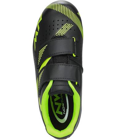 Northwave Unisex Kids NW Torpedo 2 Junior Cycling Shoes - Size 37 EU - Black Yellow - International Shipping Available - Buy Online on GoSupps.com